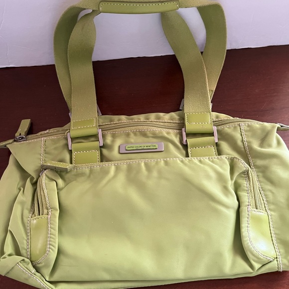 United Colors of bennetton green shoulder bag - Picture 4 of 14